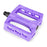 top view of fiction thermolite pedal in lavender