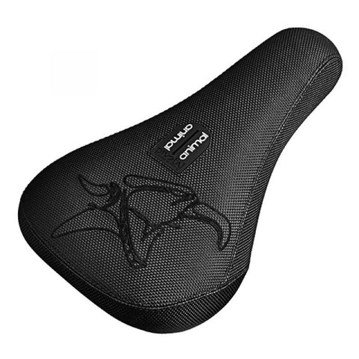 Top view of the animal luv seat in black