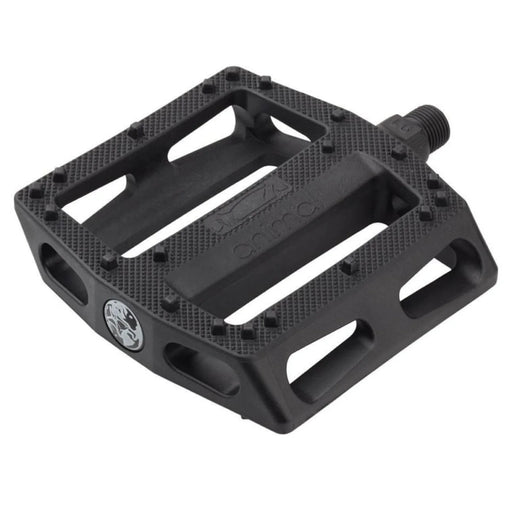 Top view of the Animal Rat trap pedals in Black