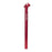 BOX TWO ALLOY SEAT POST 27.2mm Length 400mm side view red
