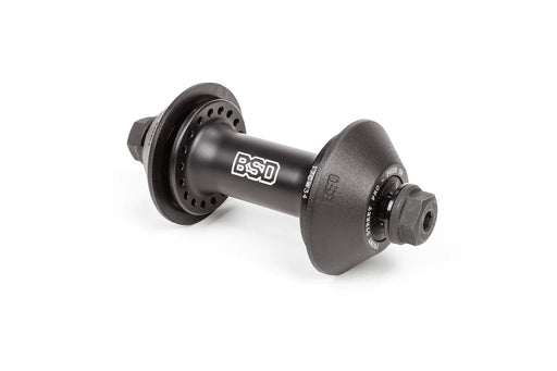 front view of the BSD front street pro hub in black