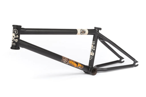 Side view of the BSD Grime Frame in black