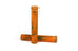 top view of the BSD Leezus grips in orange Odyssey pistol grip, removing bicycle handlebar grips, removing bike grips, broc raiford, emig’s bicycle shop, rental dirt bike grips, bmx grips on mtb, installing bike grips, putting on bike grips, supreme bike grips, cycle grips, bmx bicycle grips, grip cycle, odi bike, rogue lock, senses bike, velo grips, vans lock, green odi, odi green, bike grip ends, comfort bar tape, ergon bicycle handlebar grips, Ergon bike handlebar grips, ergonomic bicycle hand grips