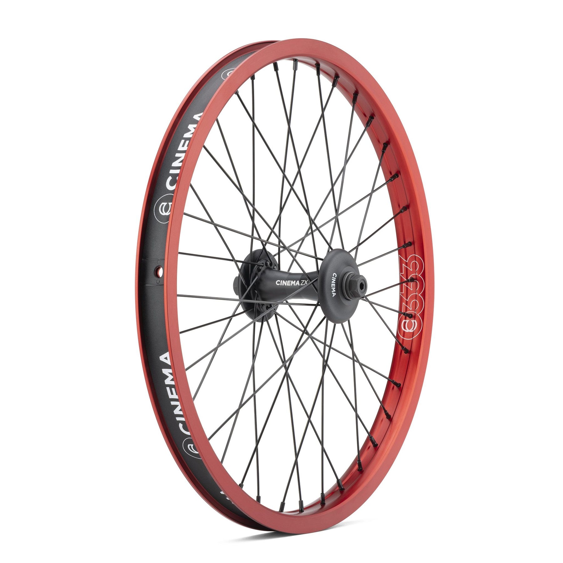 bmx ホイール cinema-ZX-front-wheel-blac-red