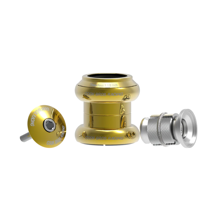 COOK BROS STAINLESS STEEL THREADLESS HEADSET - BMX Shack COOK BROS STAINLESS STEEL THREADLESS HEADSET - BMX Shack