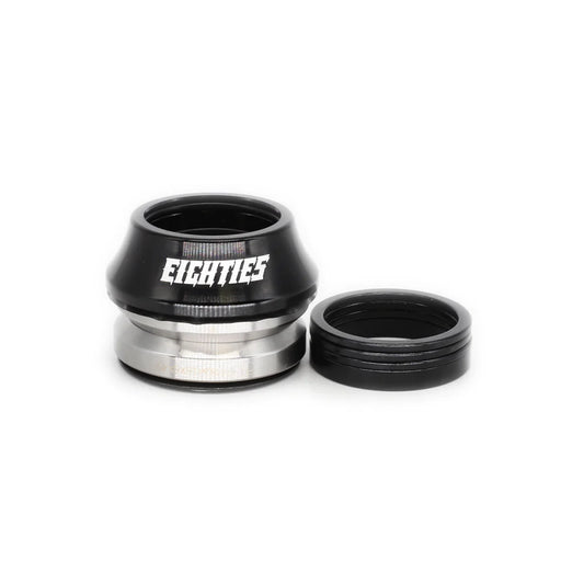 complete view of the Eighties Spike Headset in black