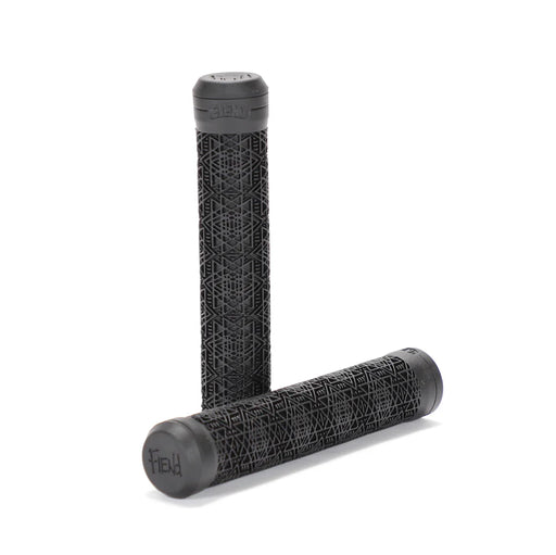 Top view of the Fiend JJ Palmere grips in black