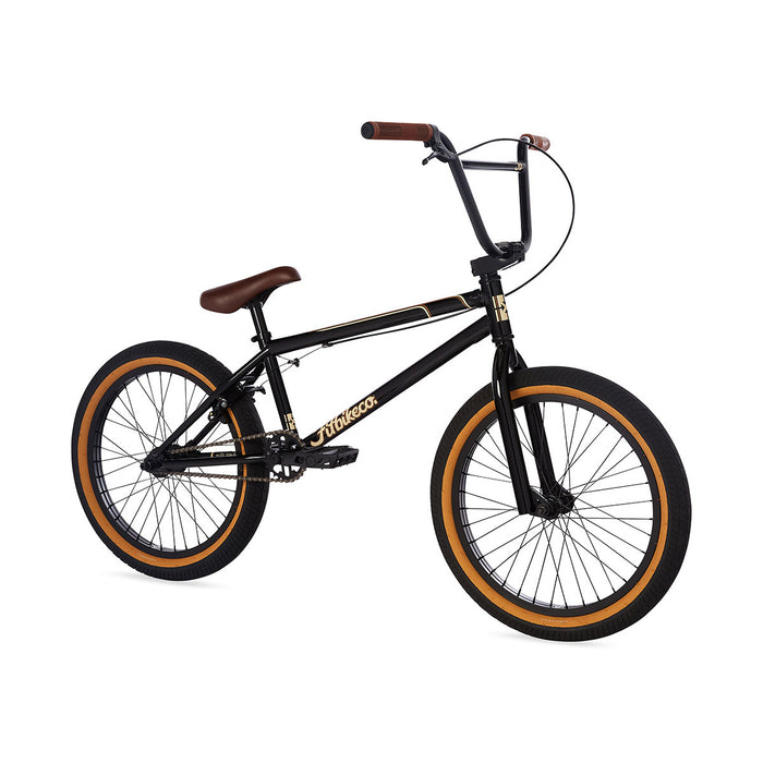 side view of the fitbikeco series one bmx bike in gloss black