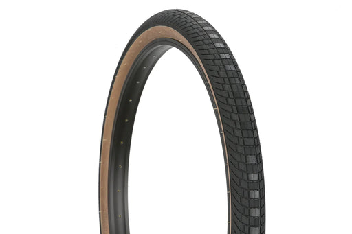 front angle view of haro group 1 tire