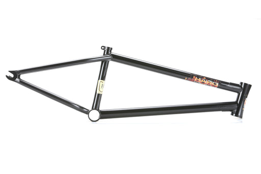 side view of the Haro Ck frame in black