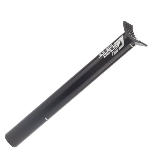 Side view of the Insight pivotal Alloy seat post in black