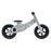 side view of the Keith Haring push bike in white