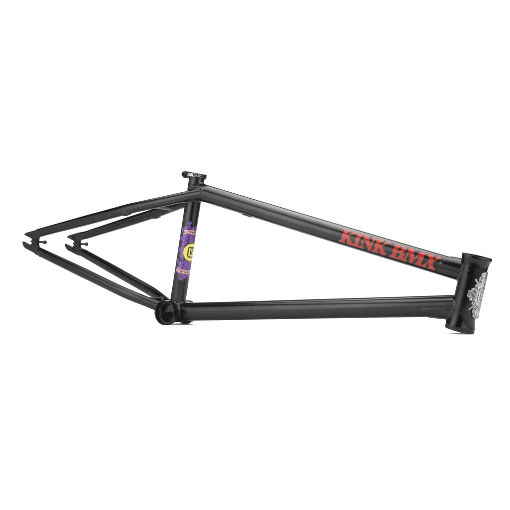 KINK BACKWOODS 20.75インチ BMX フレーム kink-backwoods-frame-black-raw