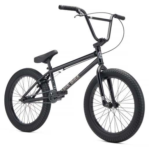 side view of the Kink curb in gloss midnight black, bmx bike shop near me