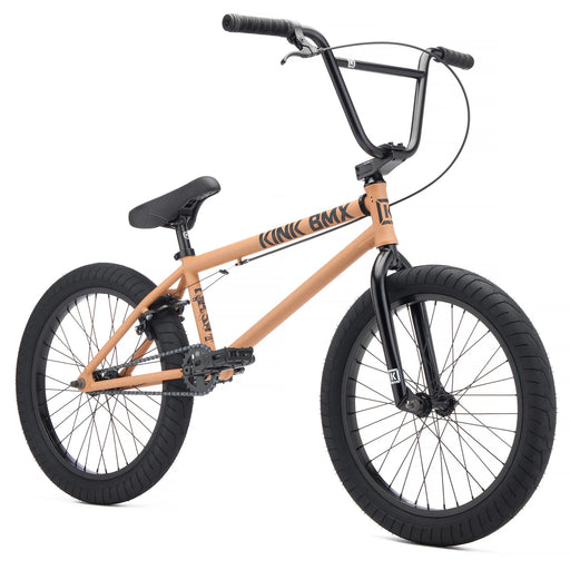 side view of the Kink Setup in orange, bmx bikes for sale near me