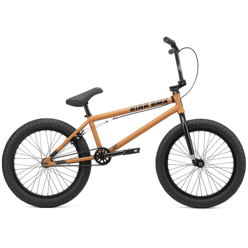 side view of the kink XL bmx bike in Matte Sedona Red