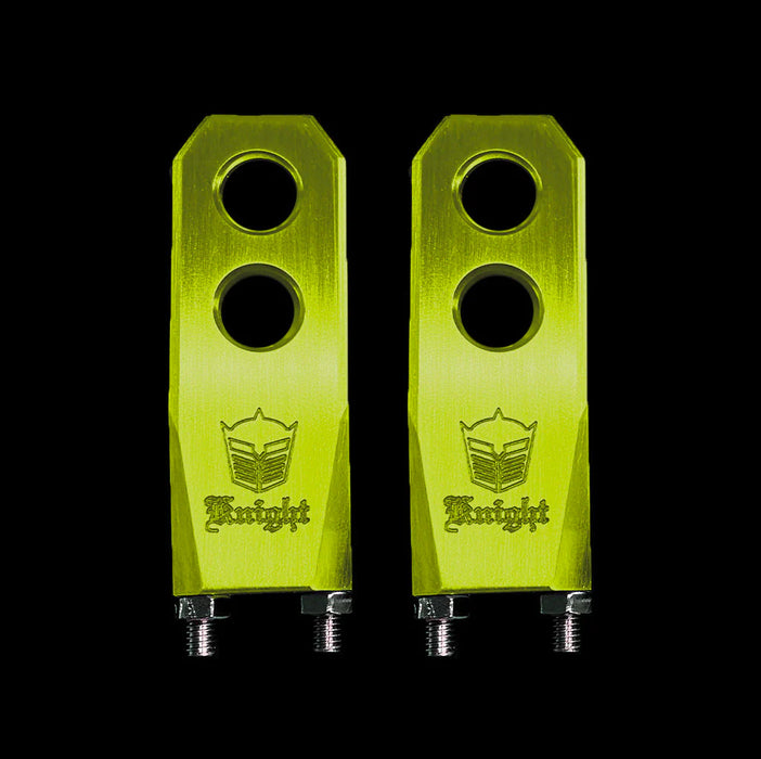 Knight Starship Chain tensioners top view antifreeze green