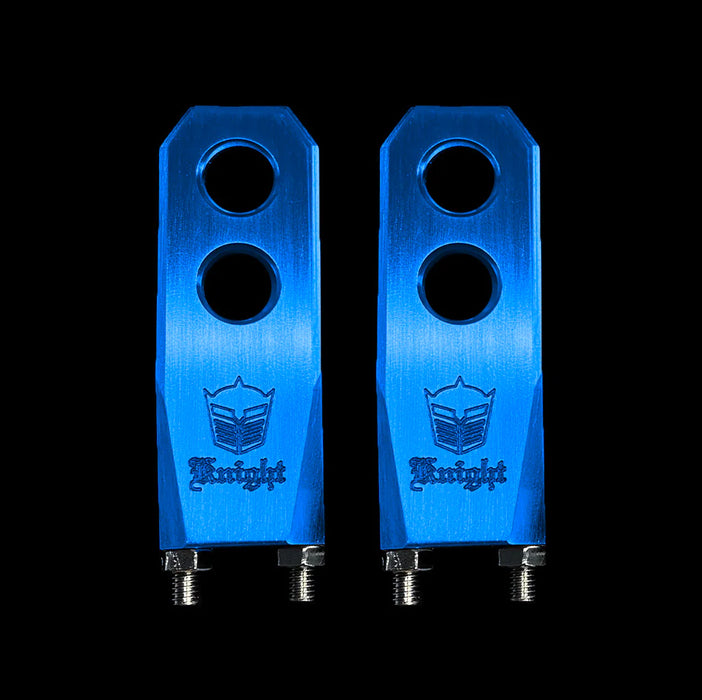 Knight Starship Chain tensioners top view blue
