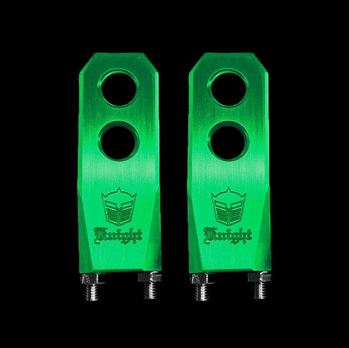 Knight Starship Chain tensioners top view green