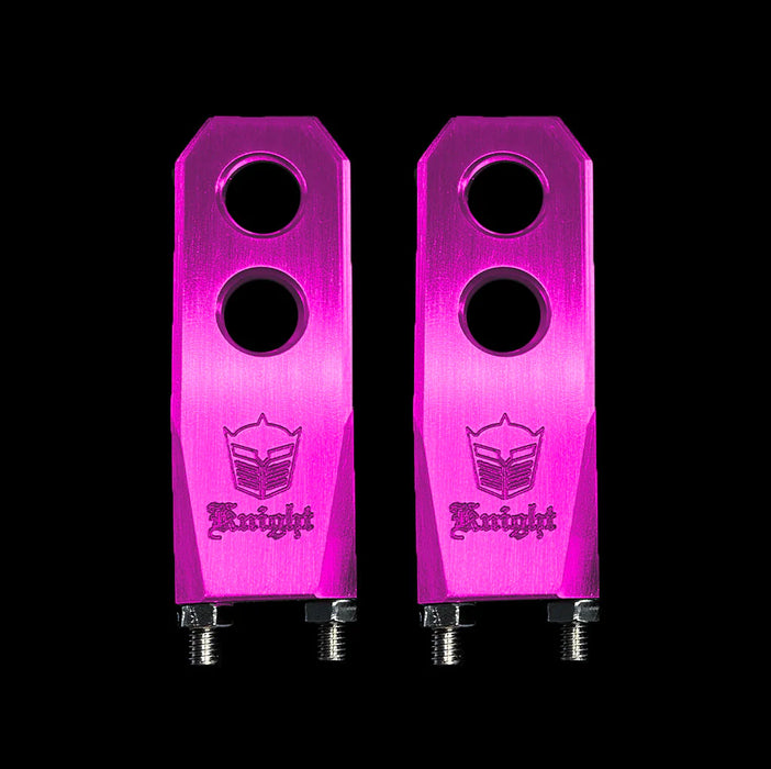 Knight Starship Chain tensioners top view hot pink