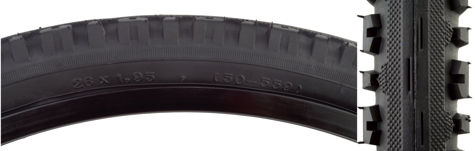 top and side view of kross plus tire