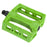 top view of fiction thermolite pedal in green