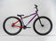 Side view of the Mafia Bikes La Plaga bike in Purple & red, Mafia La Plaga Bomma ST wheelie bike for bike life riders.