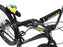 Top and side view of the Mafia Thrust in black, Mafia Thrust review style image showcasing combo bike features
