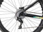 Side view of the mafia thrust rear wheel and derailleur 