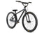 Front & side view of the Mafia TTO in Black, Big BMX bike with 27.5 inch wheels for urban cruising