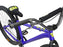 Top & front view of the Mafia TTO in Purple, Best combo bike for beginners learning wheelies