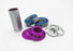 Knight UFO Bottom Bracket Kit - Mid front view purple