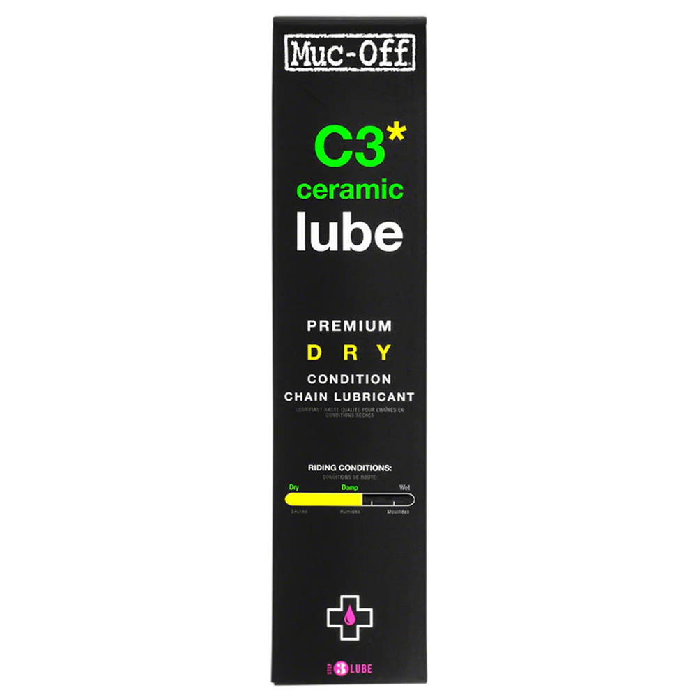 front view of the Muc-off C3 ceramic lube
