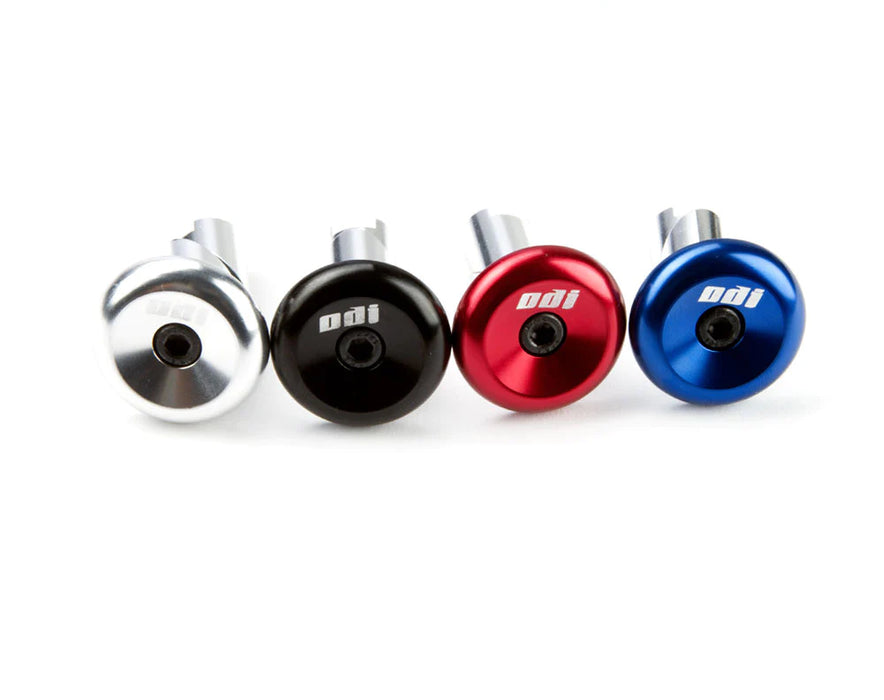 front view of odi alloy bar ends in all colors