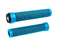 front view of odi longneck slx grips in light blue