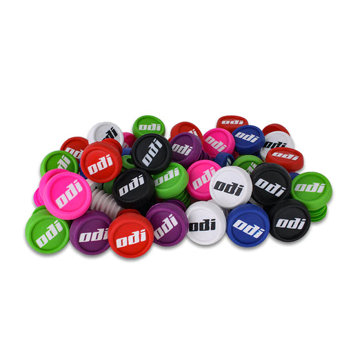 front view of odi push in plugs in all colors