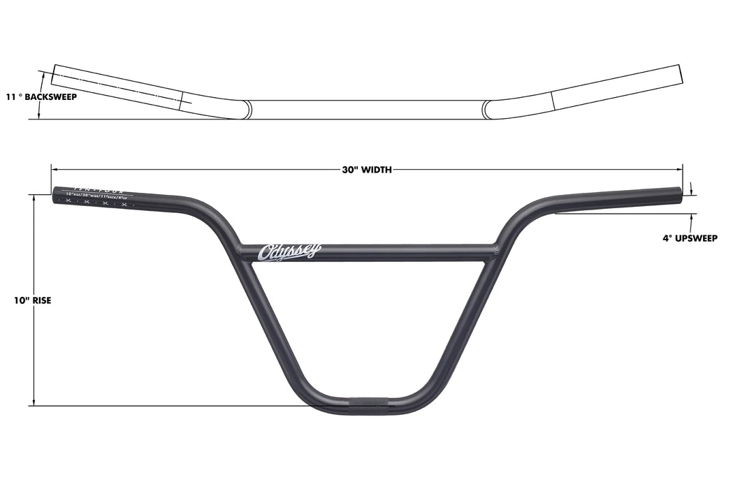 Odyssey 10-4 bars | Stacked BMX Shop Odyssey 10-4 bars | Stacked BMX Shop