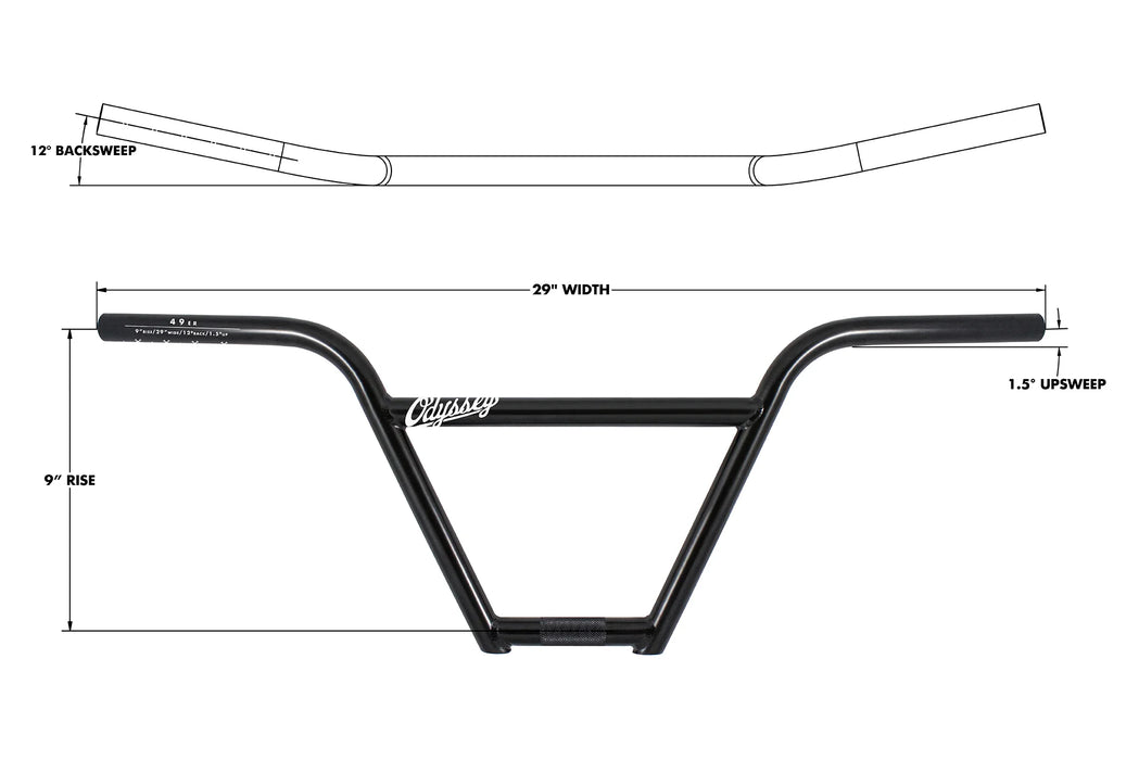 Odyssey 49er Bars | Stacked BMX Shop