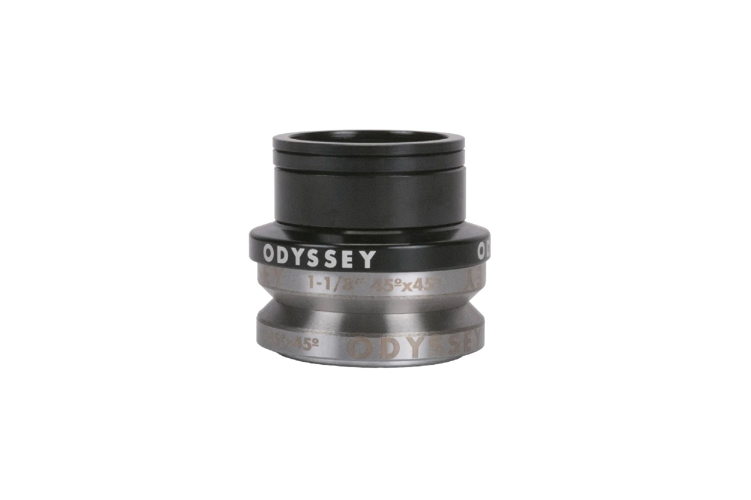 side view of the odyssey pro headset in black