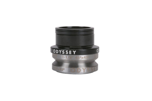 side view of the odyssey pro headset in black
