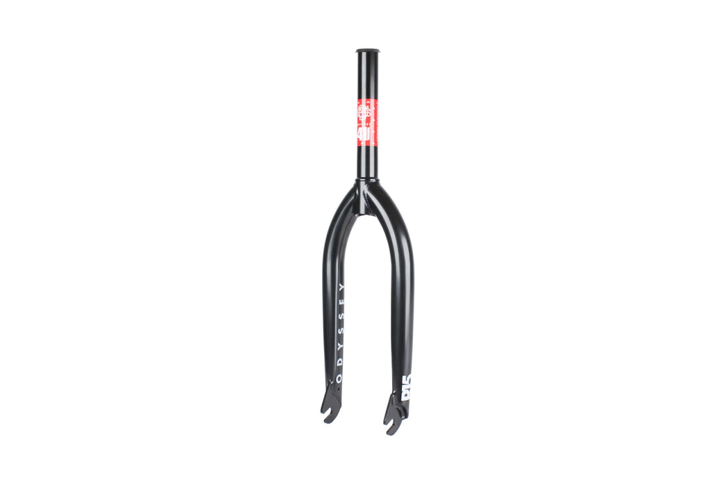 front view of the odyssey r15 fork in black
