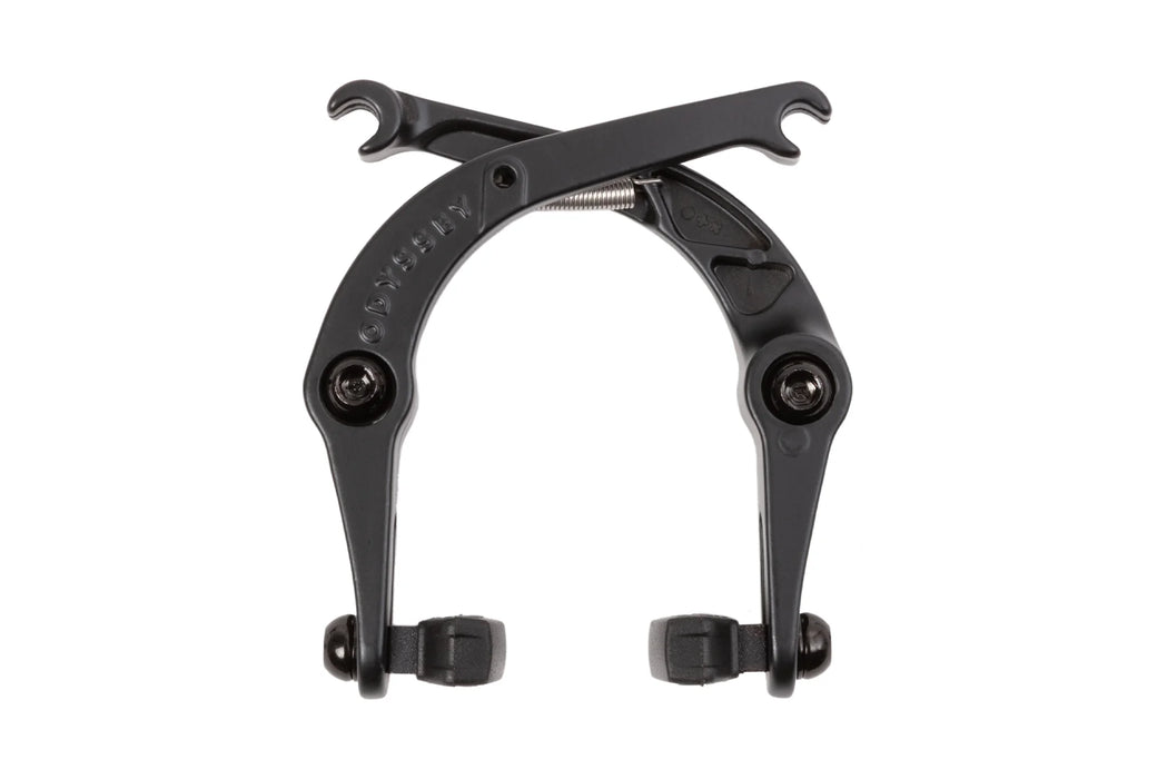 top view of the odyssey springfield brake in black