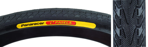 side view of pasela tire in all black