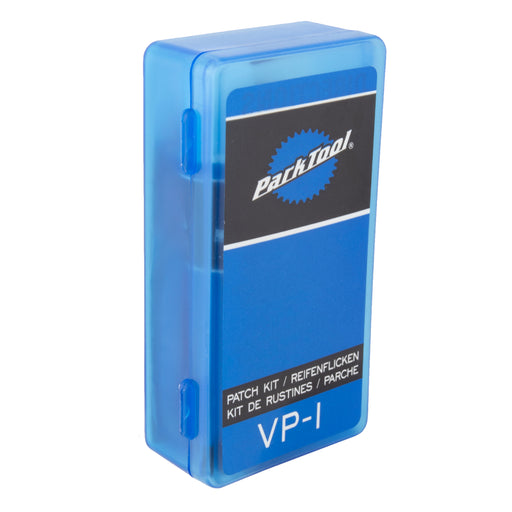 front angle view of park tool VP-1 patch kit