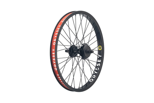 drive side view of the odyssey stage 2 cassette rear wheel in black