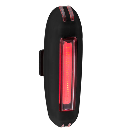 Front view of the Sunlite Phaser Tail Light in red