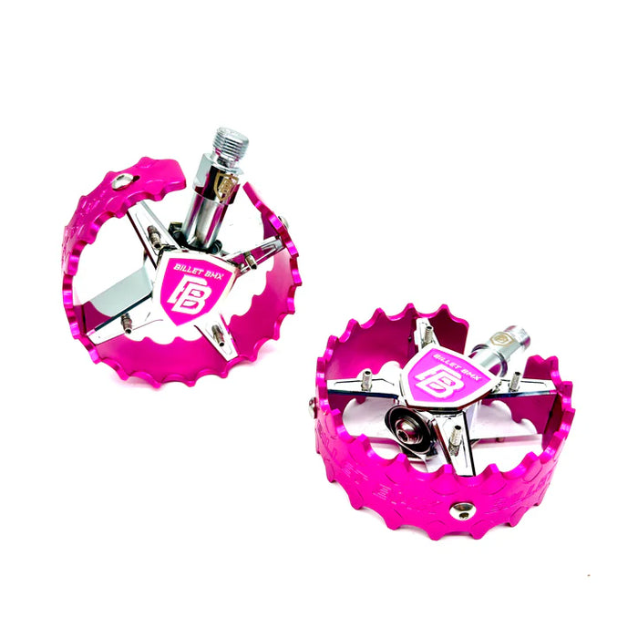 Pink bmx pedals online