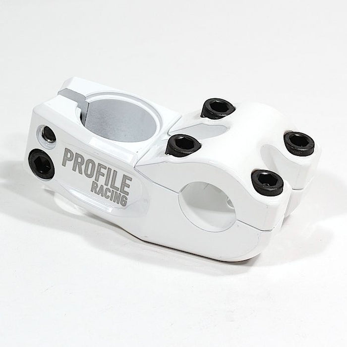 side view of mark mulville push stem in  white