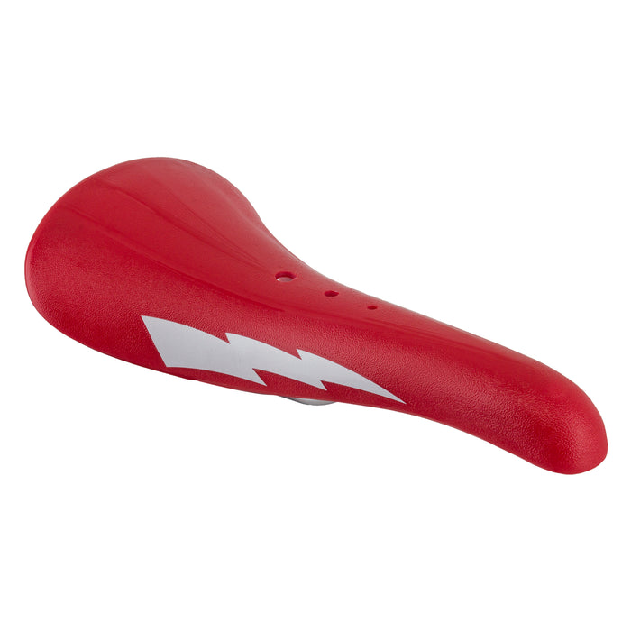 SE Racing Flyer Railed BMX Bike Seat - Black, Blue, Or Red - Fits Haro, GT, Redline