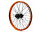 side view of the Stolen Rampage Pro cassette rear wheel. replacement 20" BMX rear wheel, rear wheel for haro bmx, rear wheel for hyper bmx,